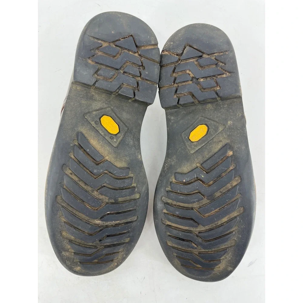 L.L. Bean Vintage Derby‎ Shoes Mens 13 M Brown Good Leather Vibram Oxford
